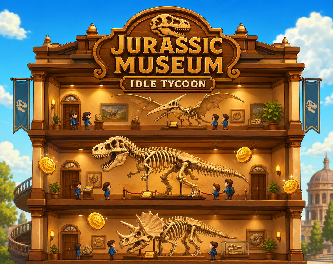 Cover image for Jurassic Museum: Idle Tycoon