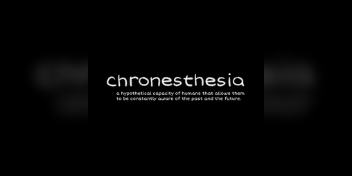 Cover image for chronesthesia