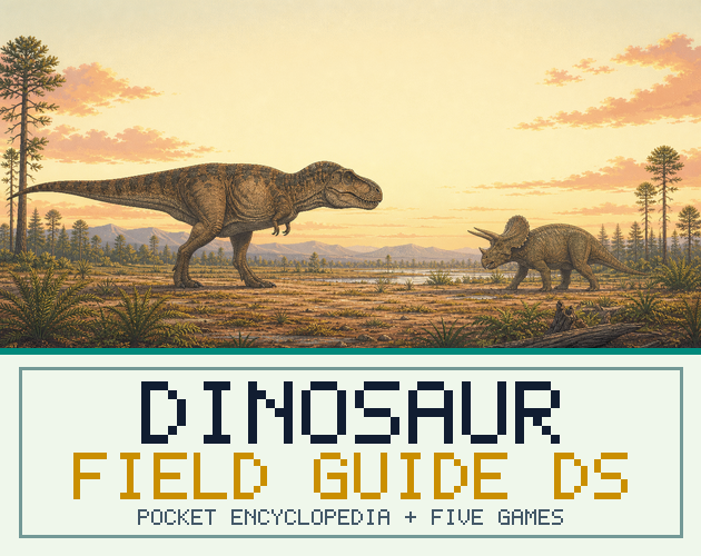 Cover image for Dinosaur Field Guide DS