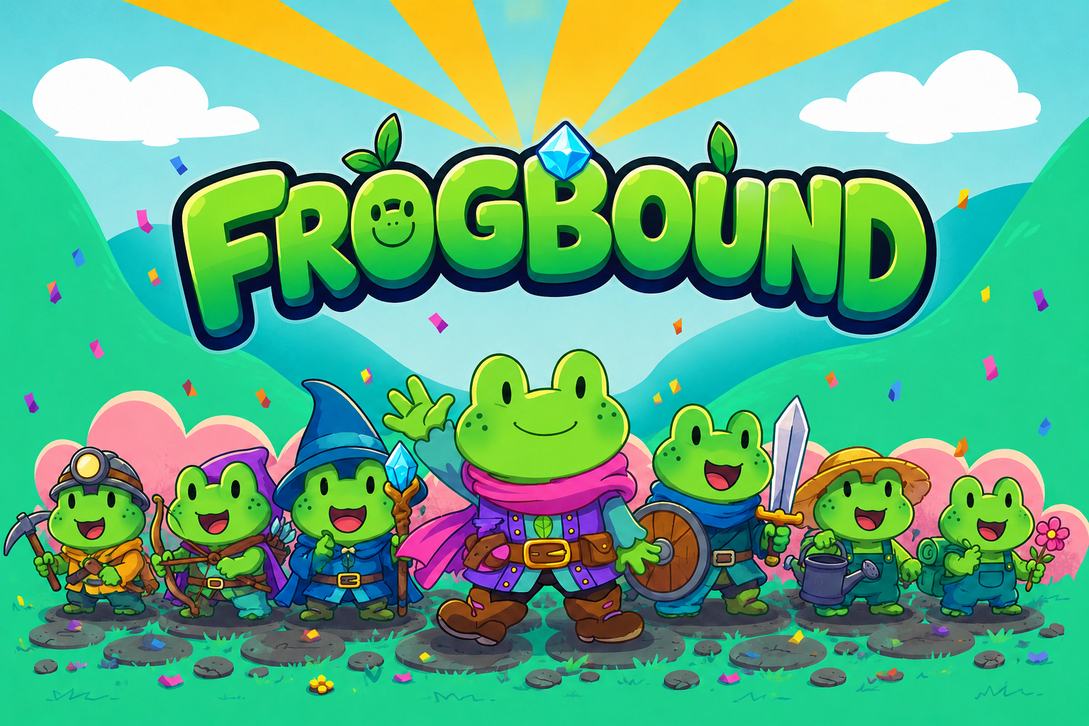 Frogbound: a frog to the rescue