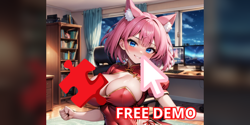 Cover image for Hentai Puzzle: Cathy