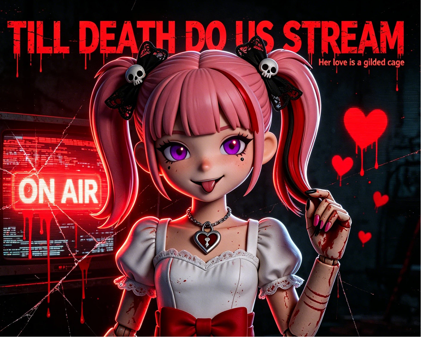 Cover image for Till Death Do Us Stream | Yandere Psychological Horror VN