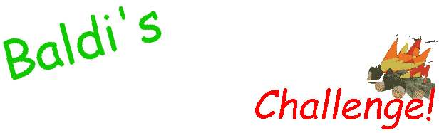 Baldi's Campfire Challenge