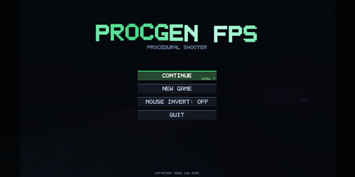 Cover image for PROCGEN FPS
