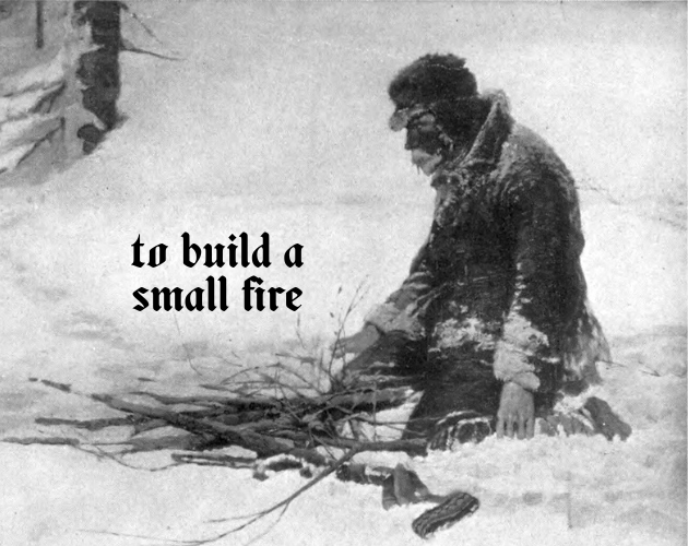 Cover image for To Build a Small Fire