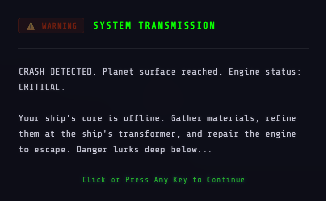 Command panel