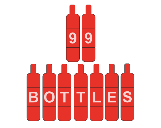Cover image for 99 Bottles