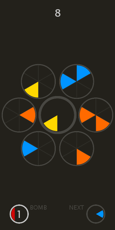 Cover image for COLOR SLICES GAME