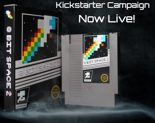 Cover image for 8-Bit Space 2: Mission Reboot [NES Demo]