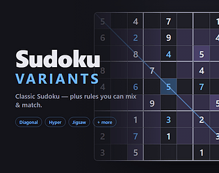 Sudoku Variants [Free] [Puzzle]