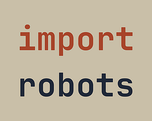import robots [Free] [Puzzle] [Windows]