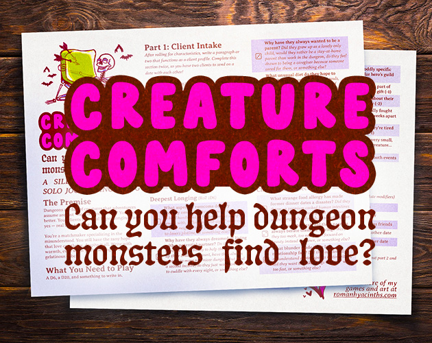 Cover image for Creature Comforts