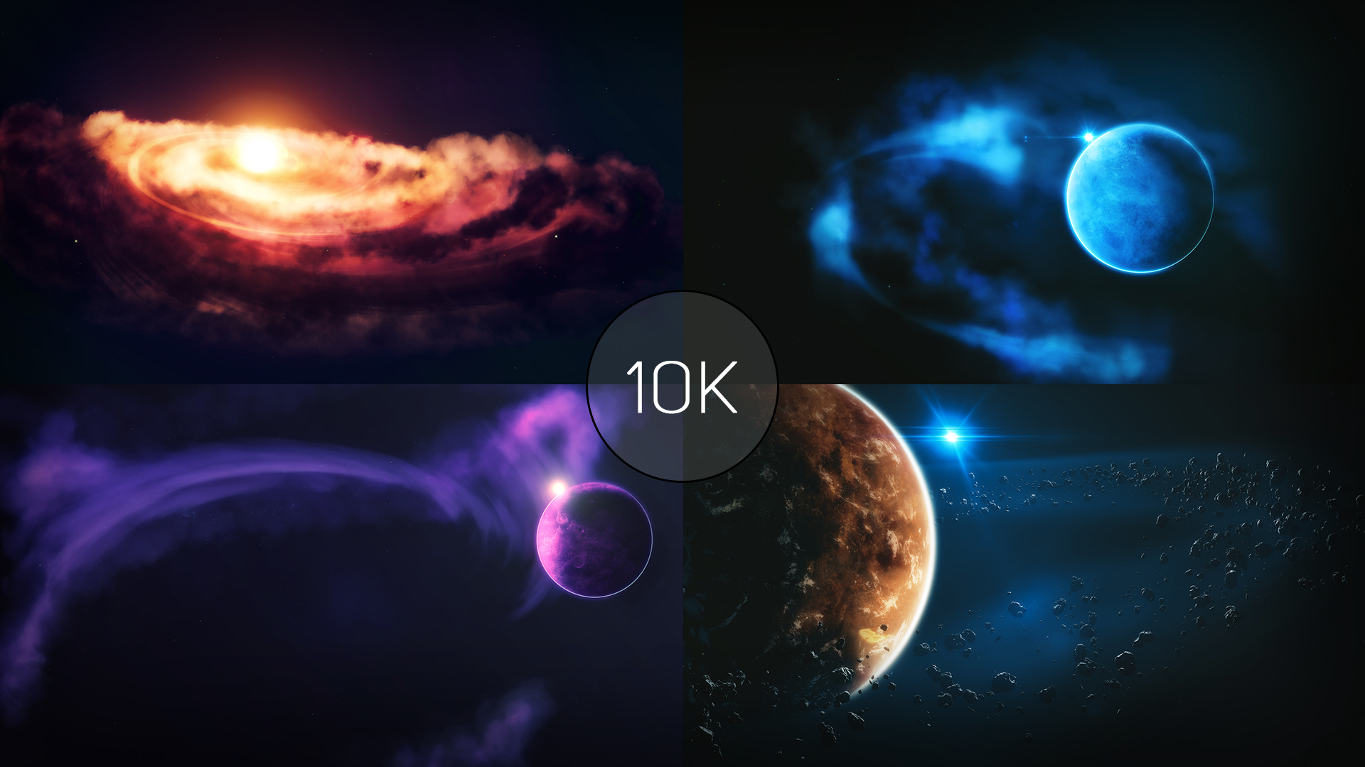 Digital Wallpaper Pack Space  10k Resolution  Release Announcements   itchio