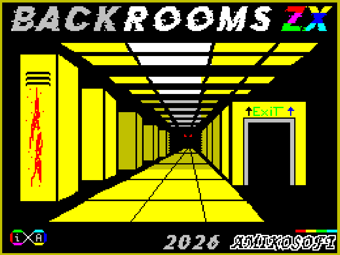 Cover image for BACKROOMS ZX