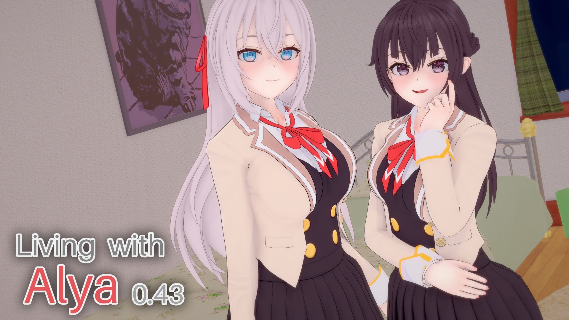 [亚洲风SLG/巨乳/乱伦]与阿尔雅一起生活 Living with Alya v0.43 AI汉化版[PC+安卓/1.75G/迅雷/度盘]