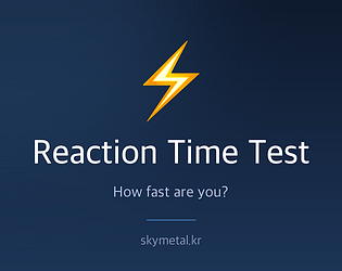 Reaction Time Test [Free] [Puzzle]