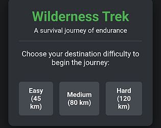Wilderness Trek: Survival Adventure [Free] [Survival]