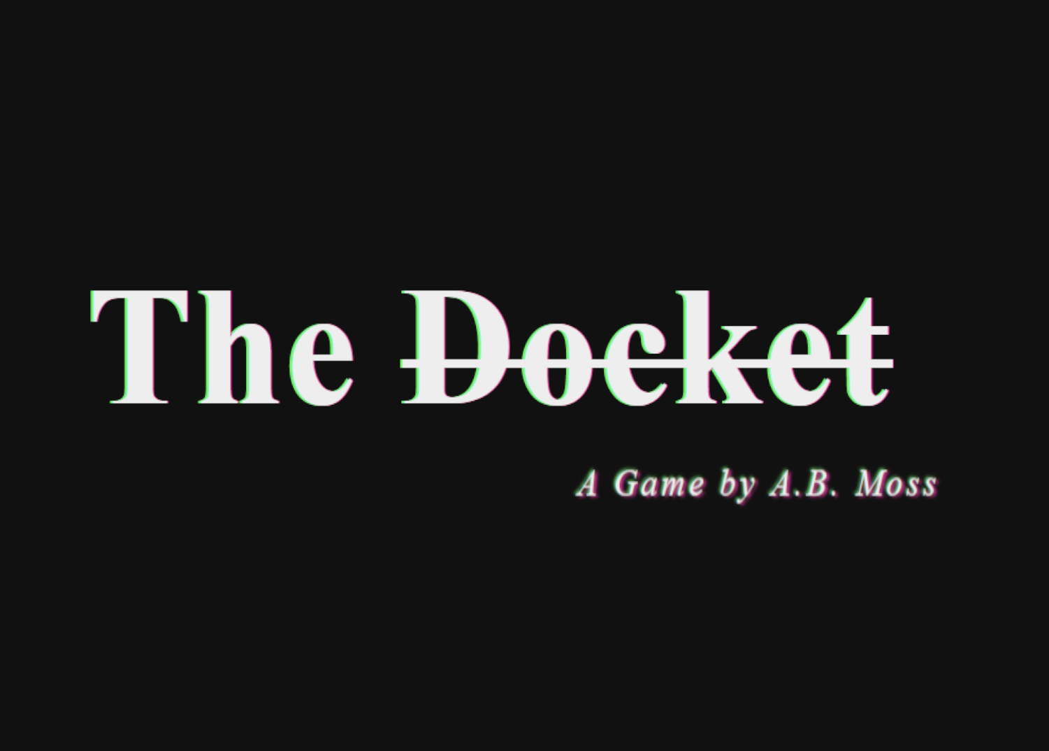 Cover image for The Docket