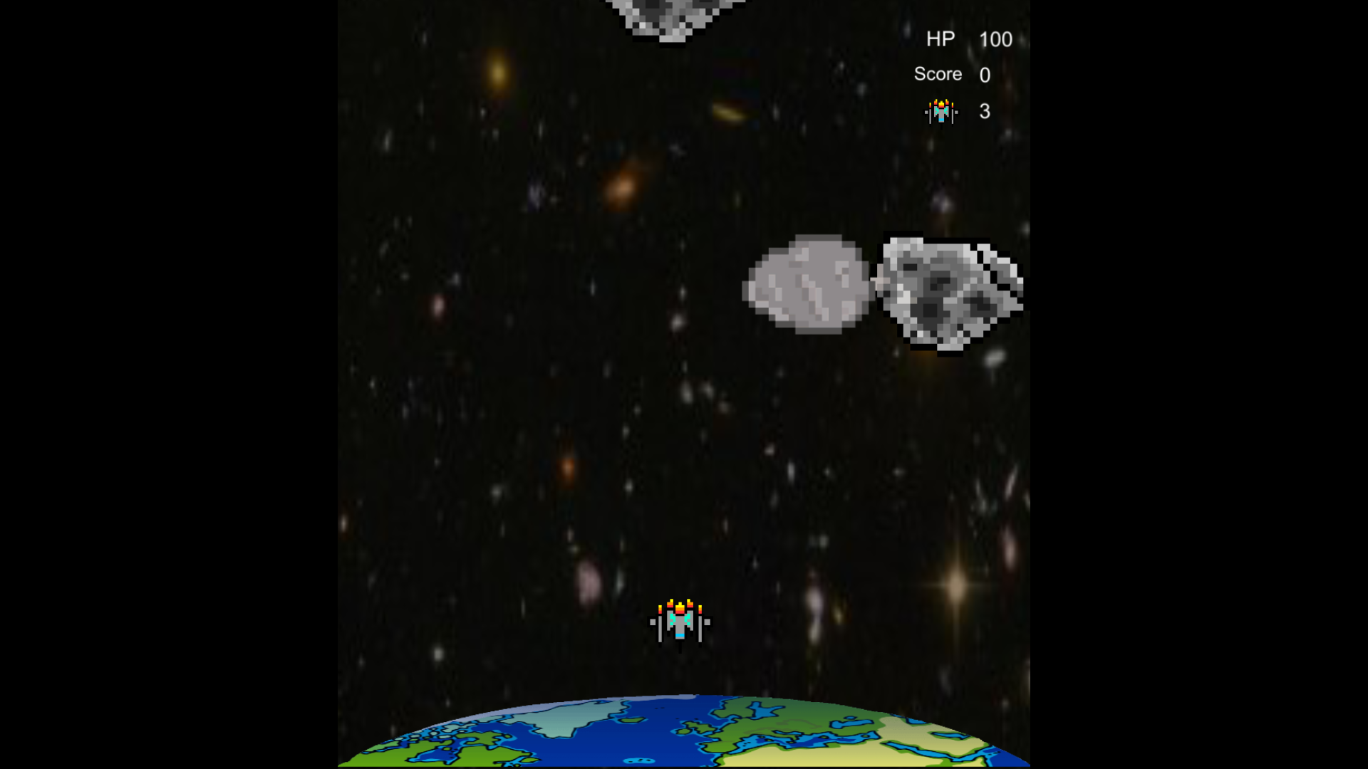 Space shooter game