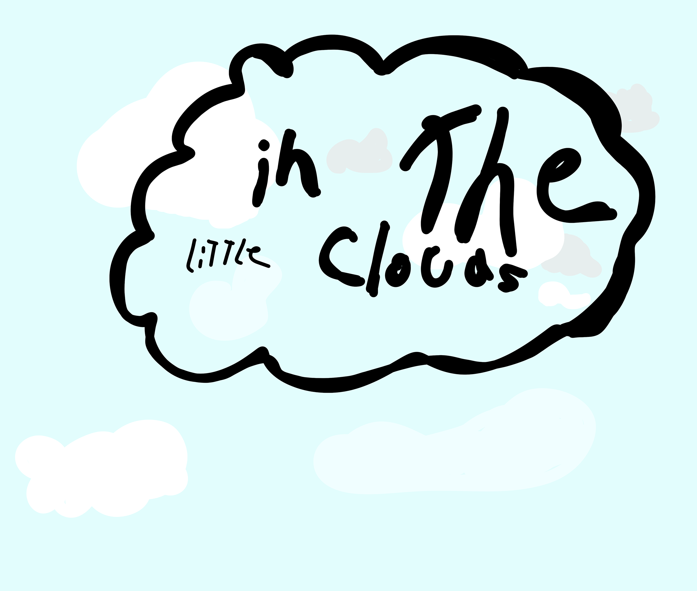 Cover image for In The Little Clouds