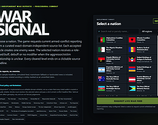 WAR SIGNAL [Free] [Shooter]