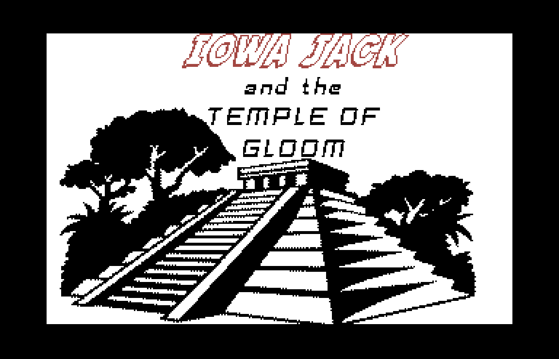 Cover image for Iowa Jack and the Temple of Gloom