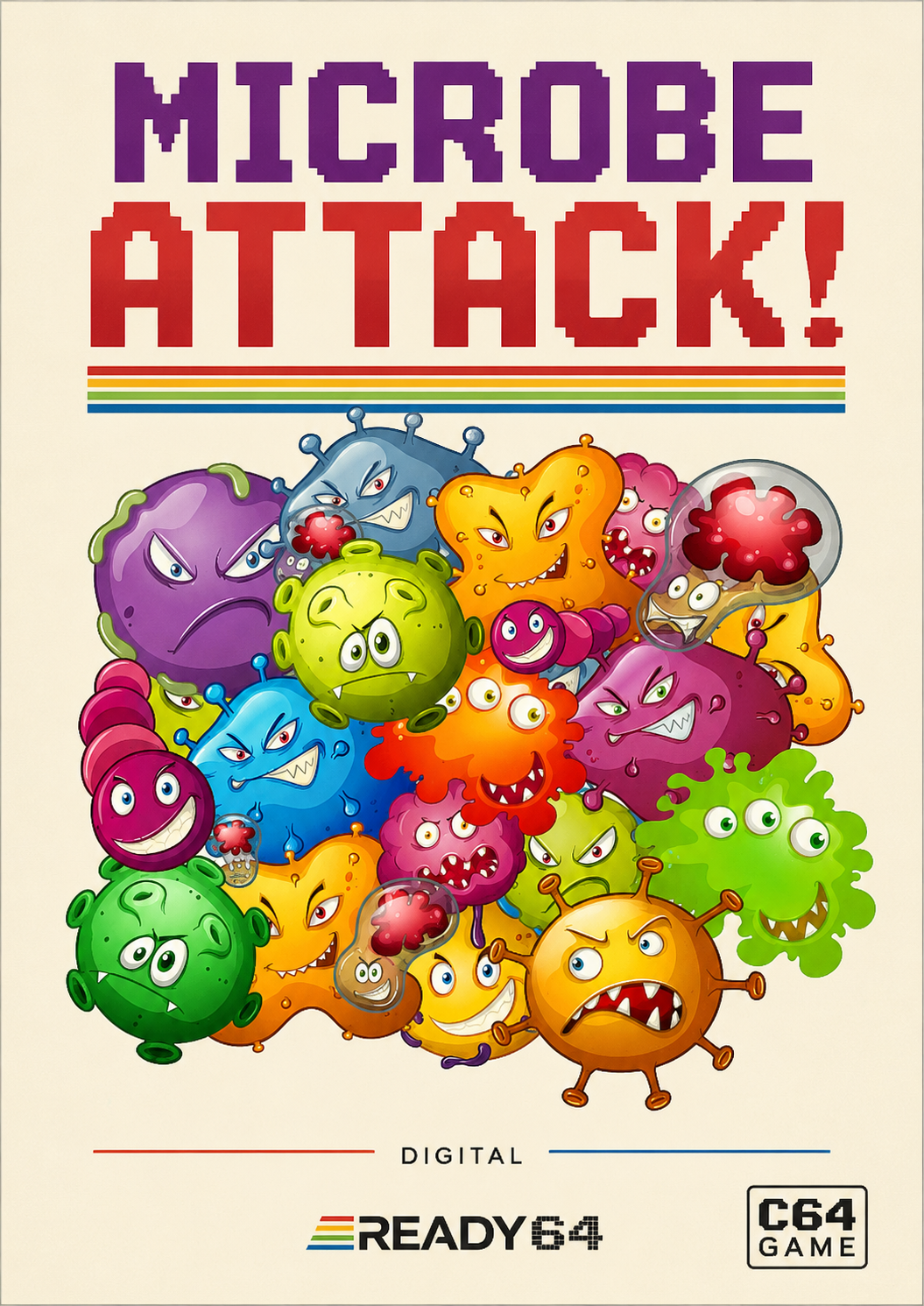 Cover image for MICROBE ATTACK!