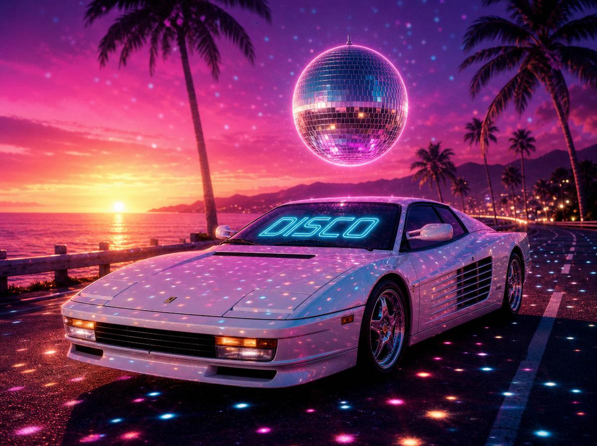 80s Retro Disco Hybrid | STARLIGHT OVERDRIVE by mazarelli