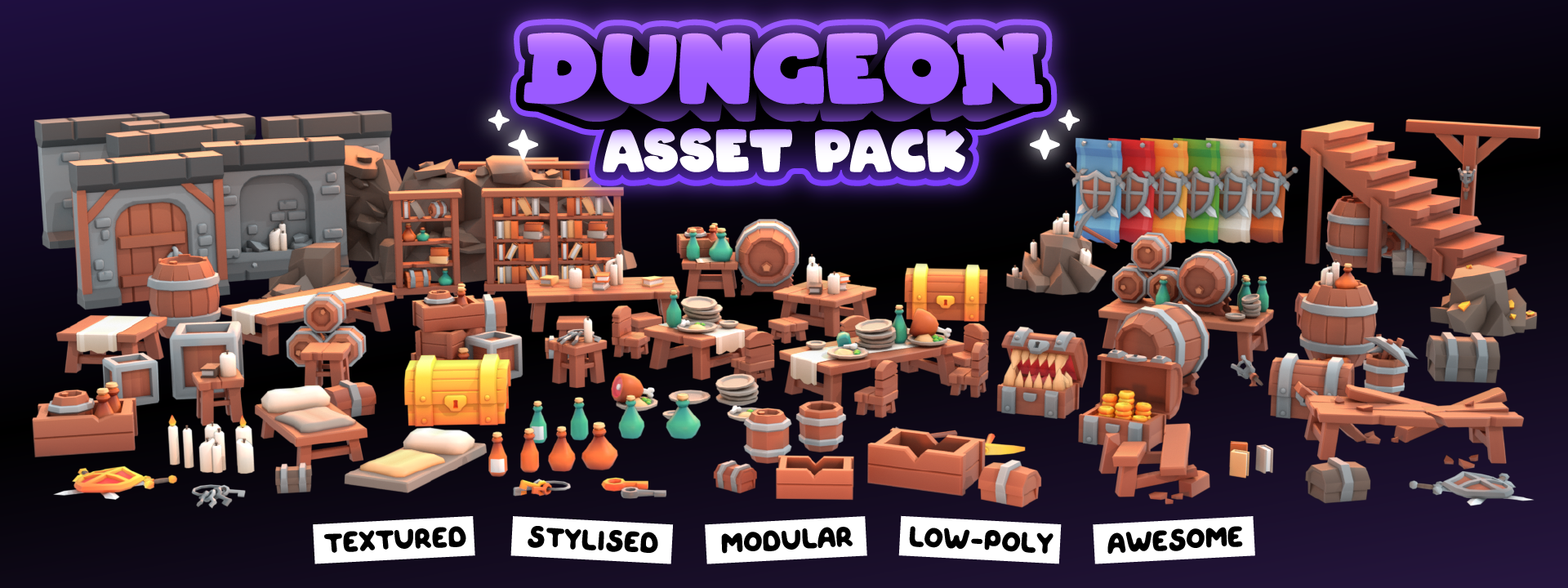 KayKit - Dungeon Pack by Kay Lousberg