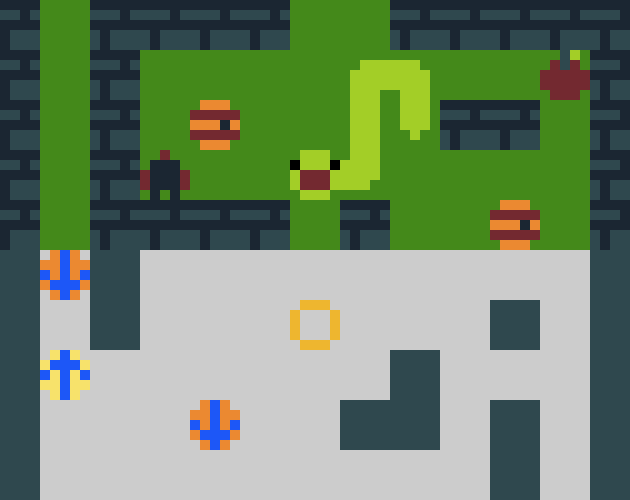 Cover image for The Snake That Eats Puzzle Game Mechanics