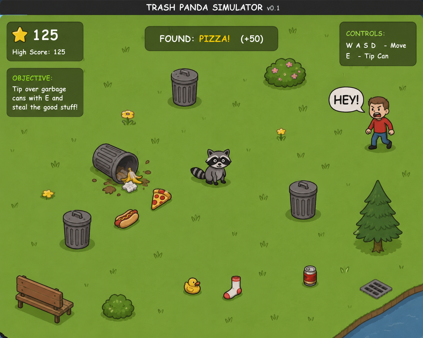 Cover image for Trash Panda Simulator