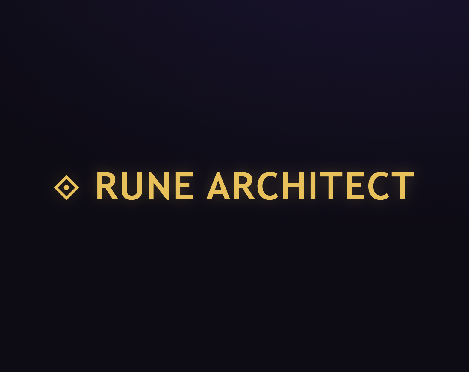 Cover image for Rune Architect