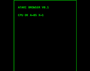 Alpha Stage Atari Browser 2600 HTML [Free] [Educational]