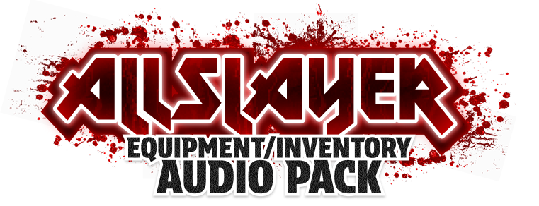 Equipment / Inventory Audio Pack