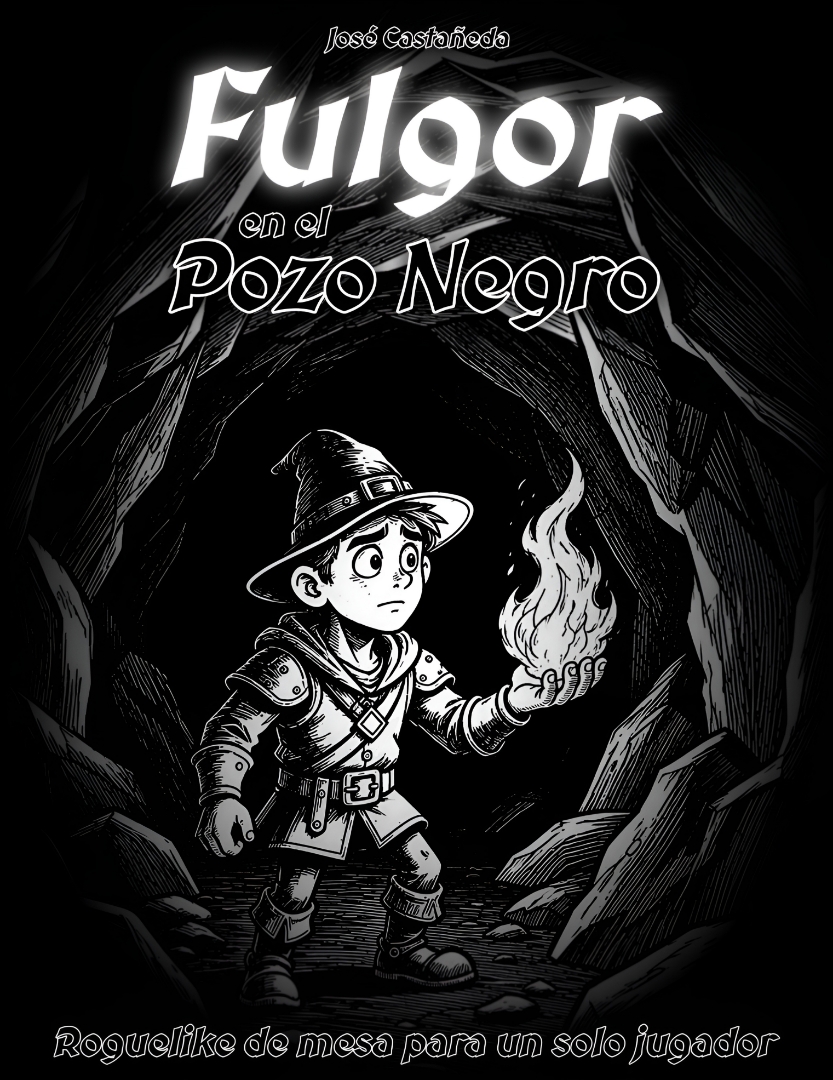 FULGOR EN EL POZO NEGRO Spanish