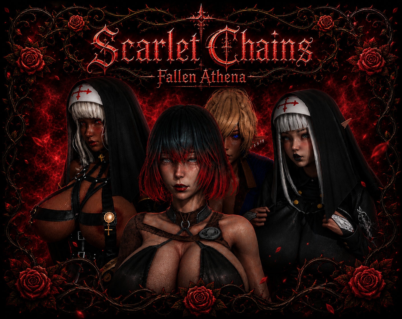 Cover image for Scarlet Chains: Fallen Athena DEMO