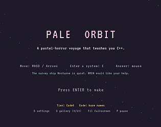PALE ORBIT [Free] [Educational] [Windows]