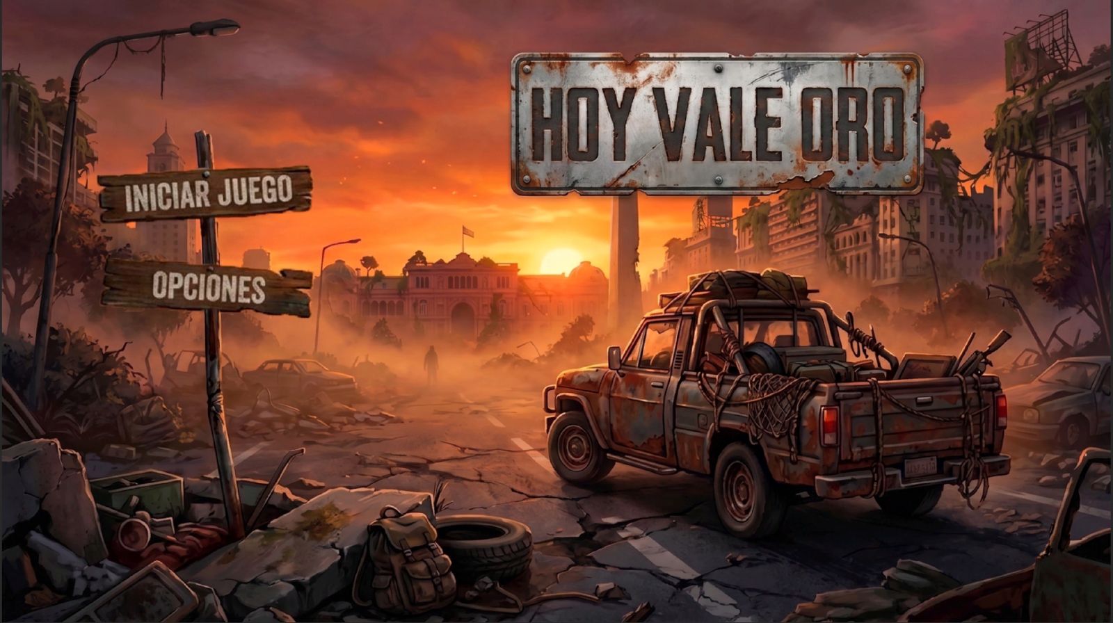 Cover image for Hoy vale oro