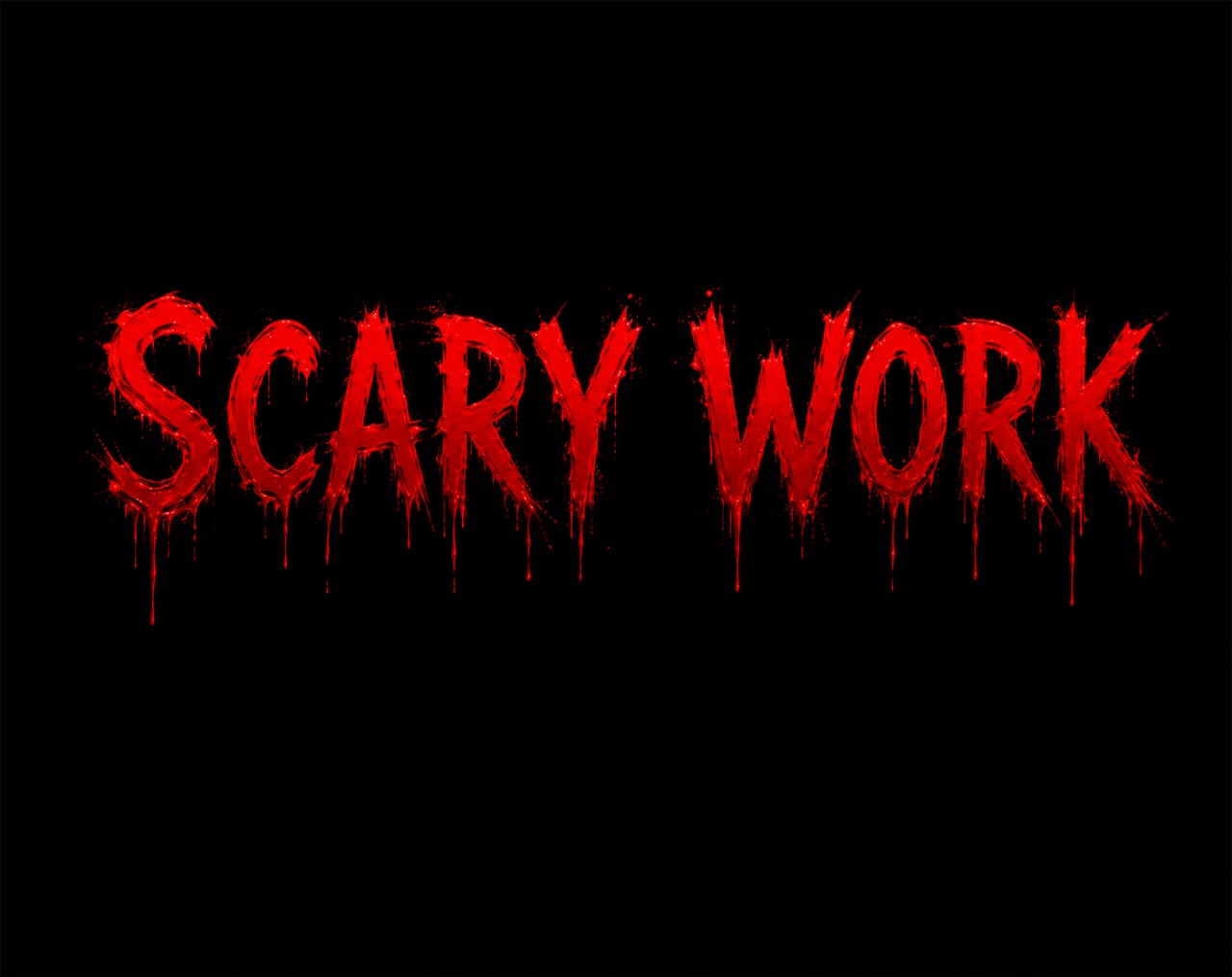 SCARY WORK cover