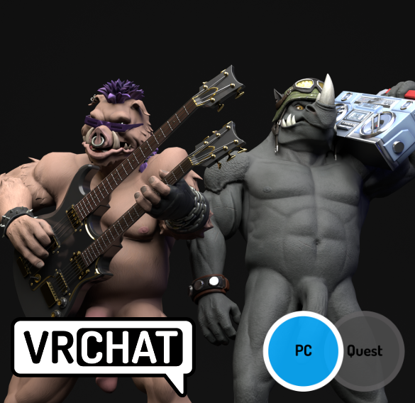 Cover image for Bebop and RockSteady TMNT VRChats Release!