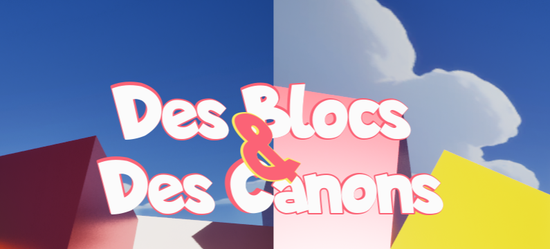 Cover image for Des blocs et des canons