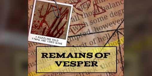 Cover image for Remains of Vesper