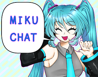 MikuChat! game screenshot