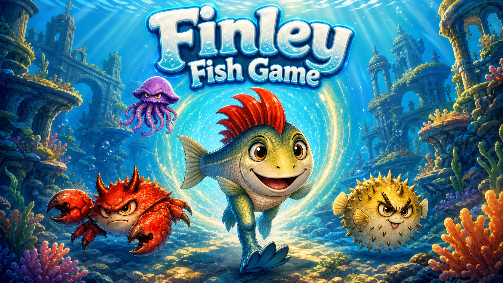 Cover image for FINLEY FISH GAME