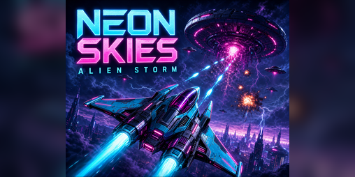 Cover image for Neon Skies