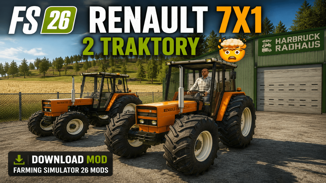 Cover image for FS 26 RENAULT 7X1