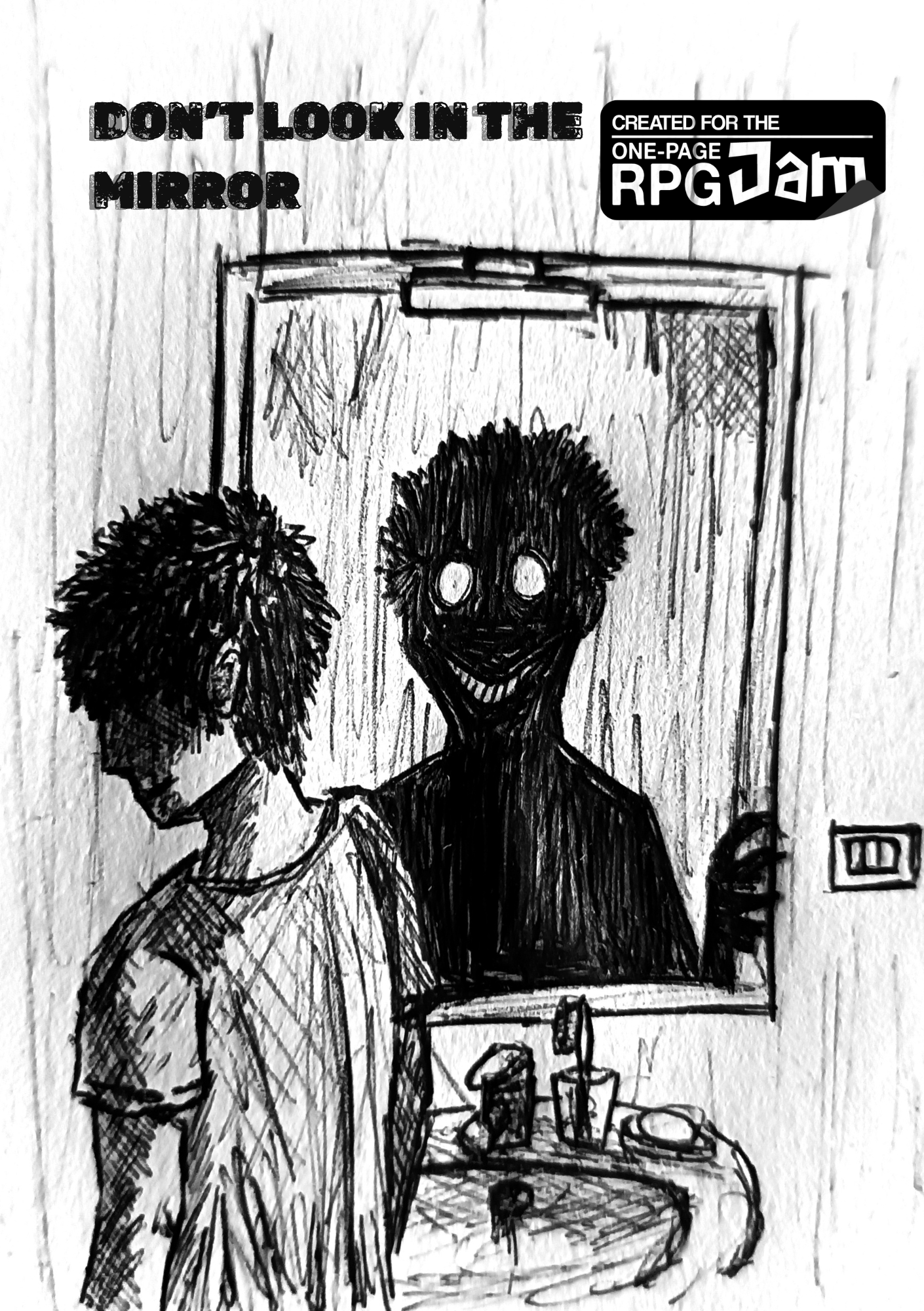 Cover image for Don't look in the mirror rpg