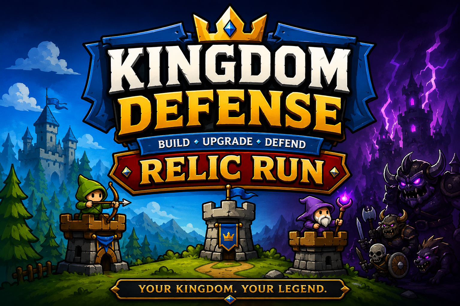 Cover image for Kingdom Defense: Relic Run