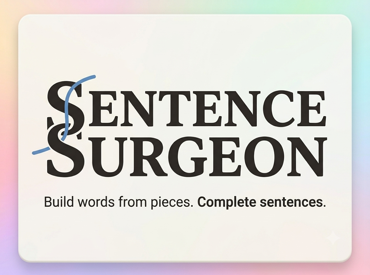 Cover image for Sentence surgeon