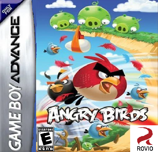 Cover image for Angry Birds for Game Boy Advance! (Angry Birds for GBA)